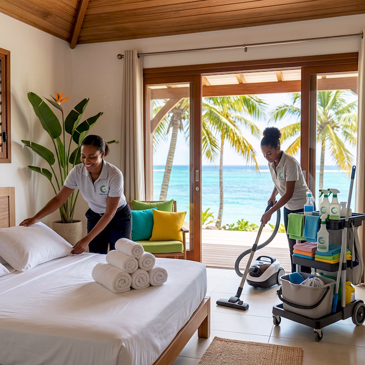 nettoyage de gîte en guadeloupe