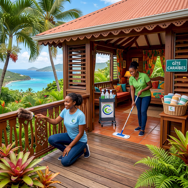 Nettoyage professionnel en Guadeloupe
