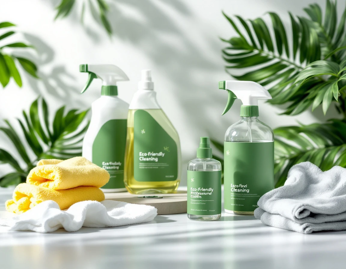 Produits de nettoyage écologiques et chiffons microfibres