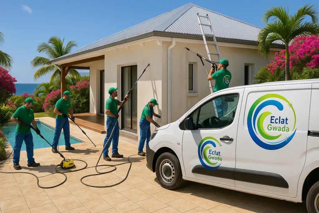 société nettoyage professionnel guadeloupe
