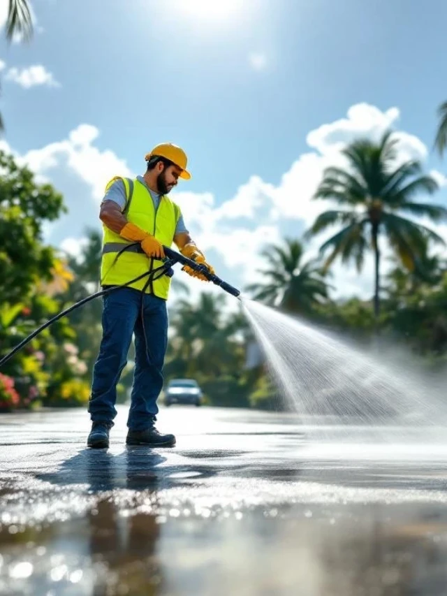 Nettoyage Haute Pression en Guadeloupe ? Faites-le avec des pros ! ✅ Devis Gratuit en 2 clics