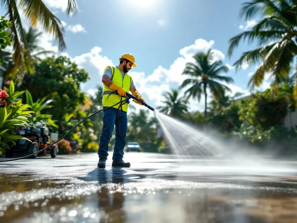 nettoyage haute pression en guadeloupe