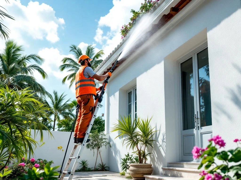 Nettoyage haute pression en Guadeloupe
