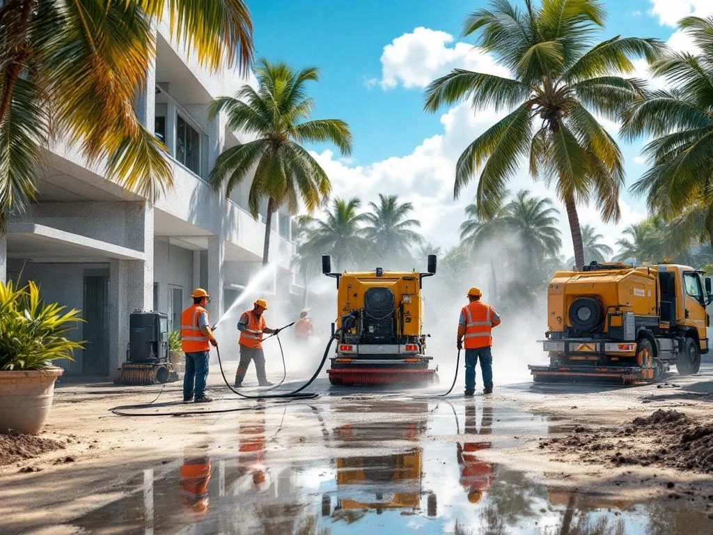 Nettoyage industriel en Guadeloupe