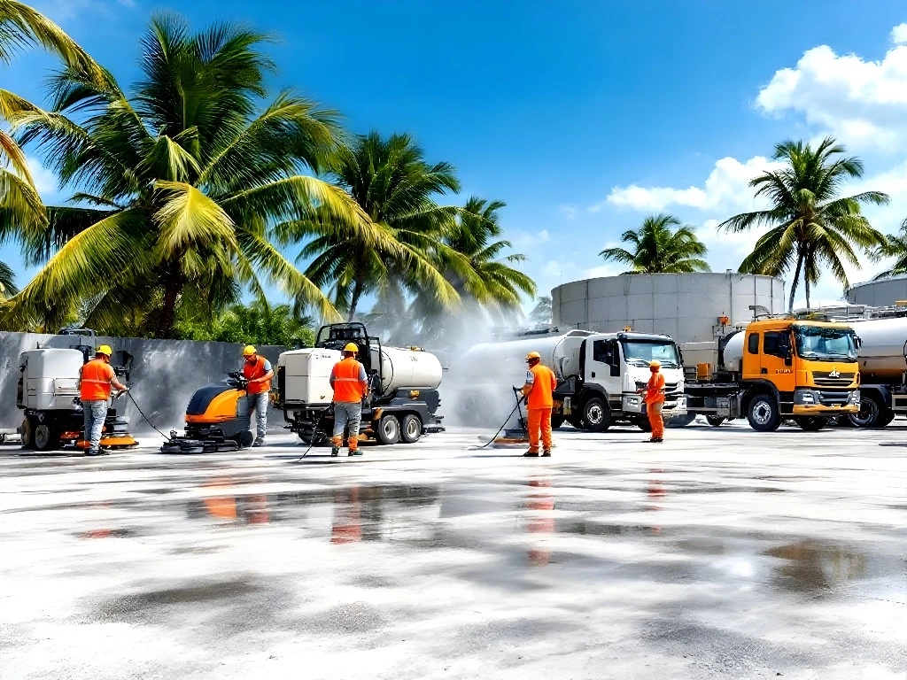 Nettoyage industriel en Guadeloupe