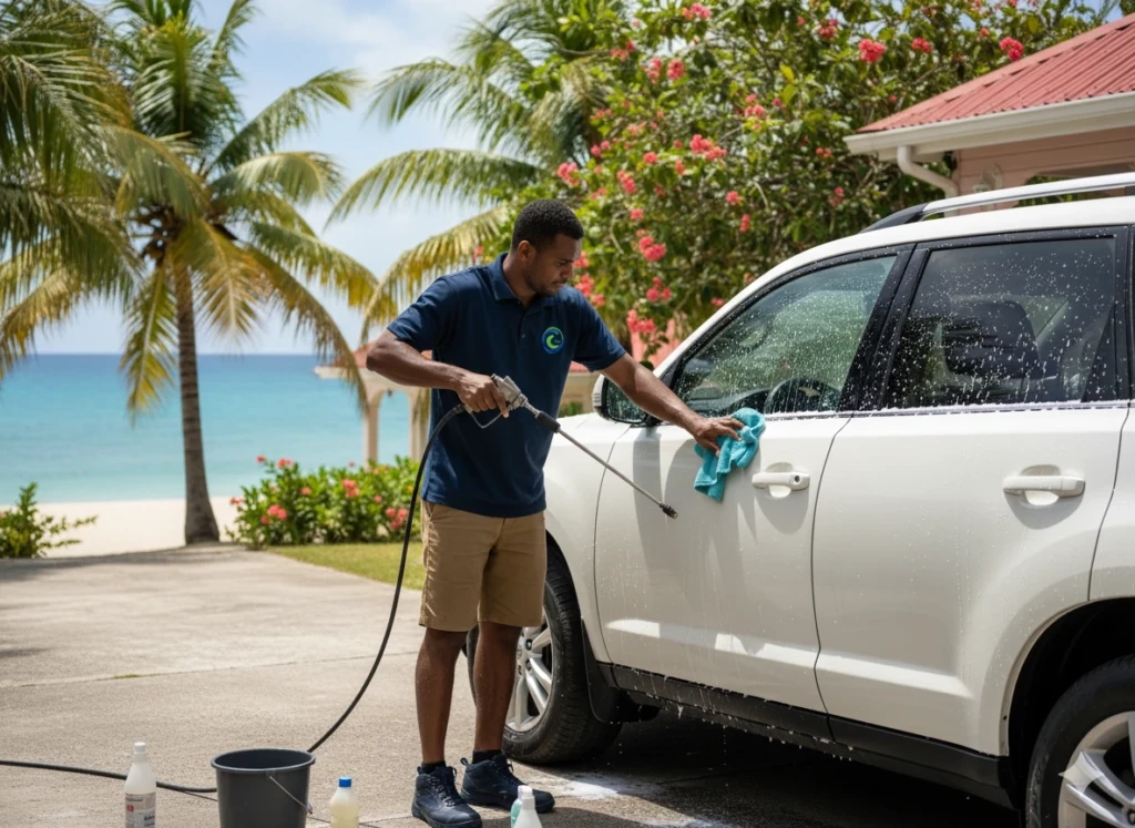 Nettoyage voiture Guadeloupe