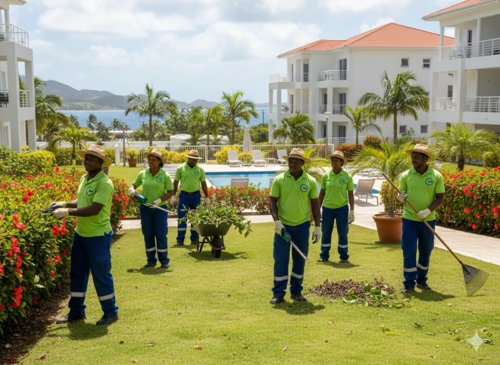 Entretien espace vert Guadeloupe
