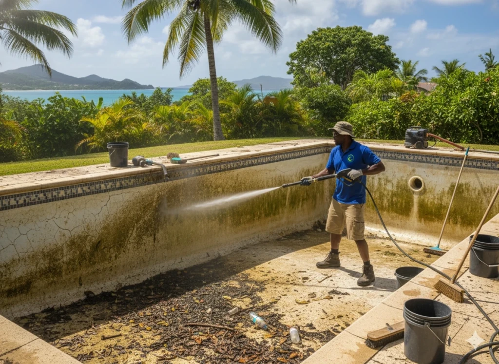 Entretien piscine Guadeloupe
