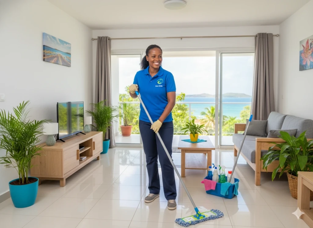 Nettoyage appartement Guadeloupe