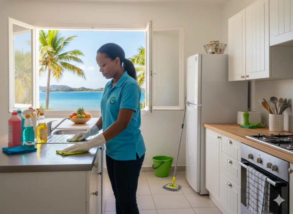 Nettoyage appartement Guadeloupe