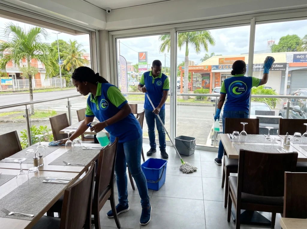 Nettoyage restaurant Jarry